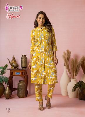 Mystic9 khushi vol 8 coord set bombay market surat online shopping